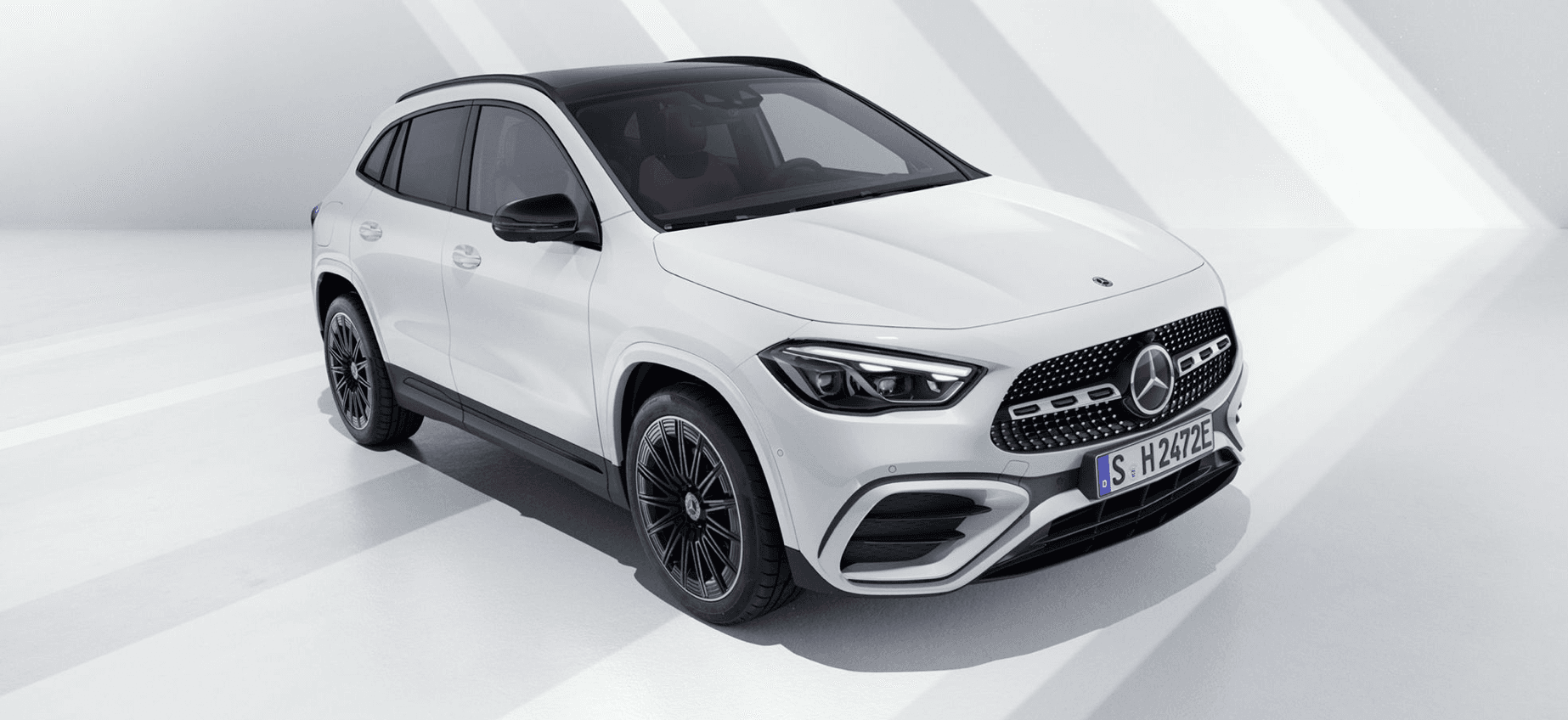 Merced benz gla 250 e blanco del modelo de renting flexible y sin entrada de mobility centro suscripciones