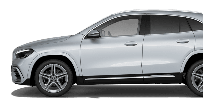 Mercedes Benz GLA 200d gris claro disponible en el renting sin entrada de mobility centro suscripciones