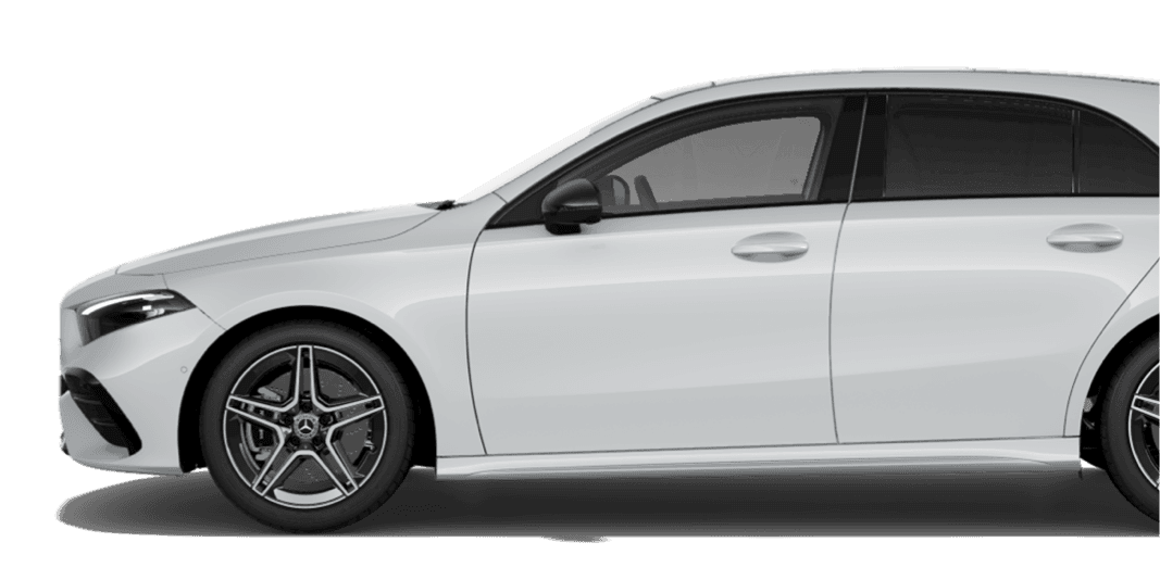 Mercedes Benz clase A 180d blanco disponible en el renting sin entrada de mobility centro suscripciones