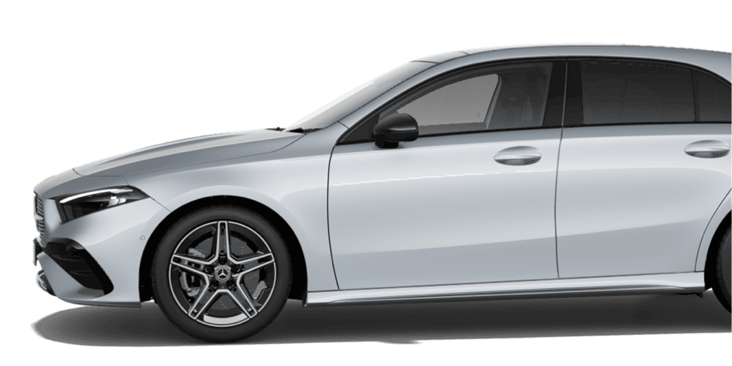 Mercedes Benz clase A 200d gris claro disponible en el renting sin entrada de mobility centro suscripciones