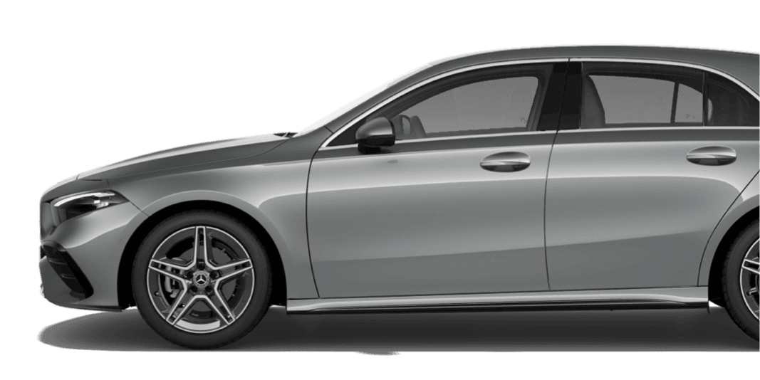 Mercedes Benz clase A 200d gris disponible en el renting sin entrada de mobility centro suscripciones